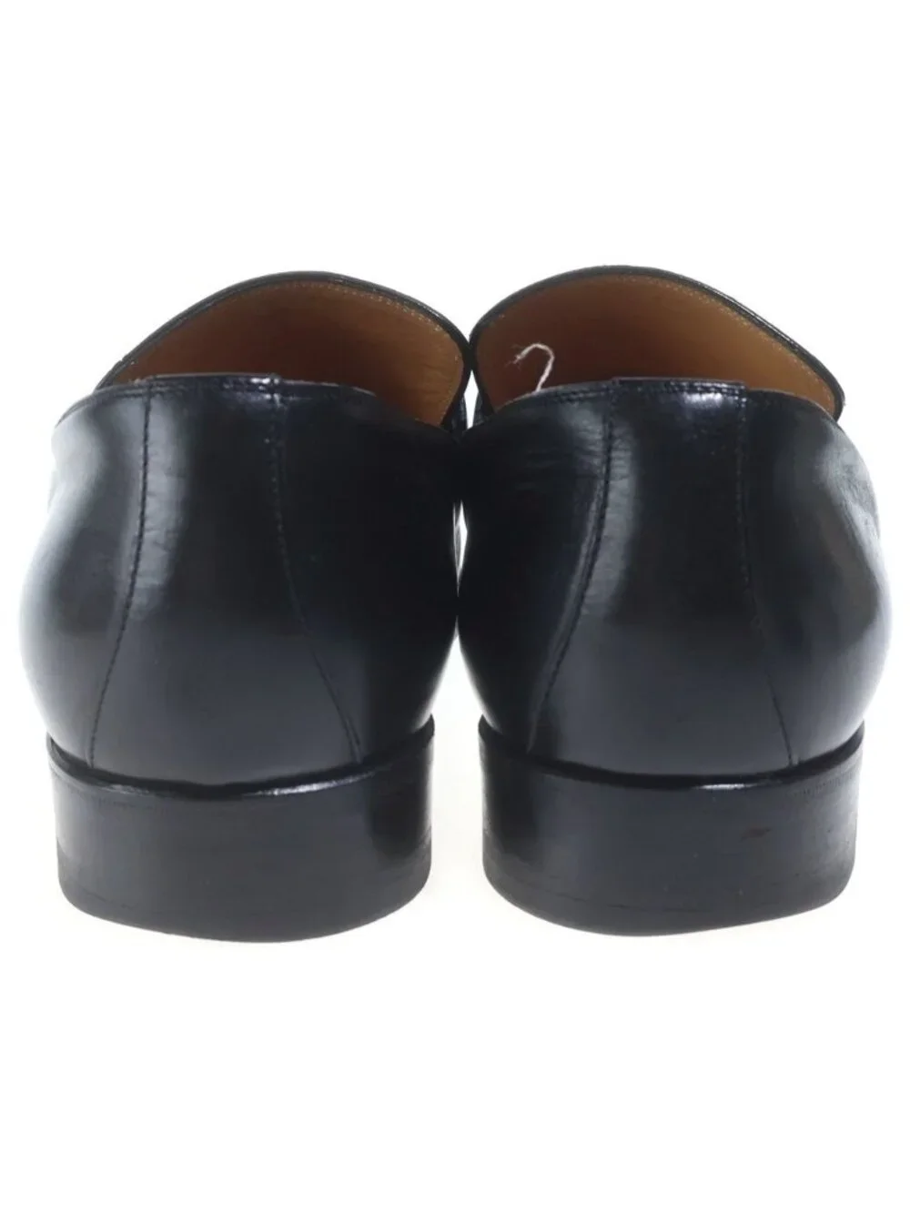 Gucci Horsebit Leather Low Cut Shoes Loafers Black